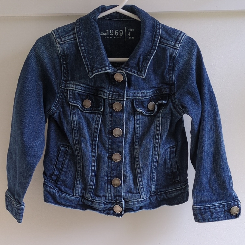 Gap Toddler Blue Denim Jacket
